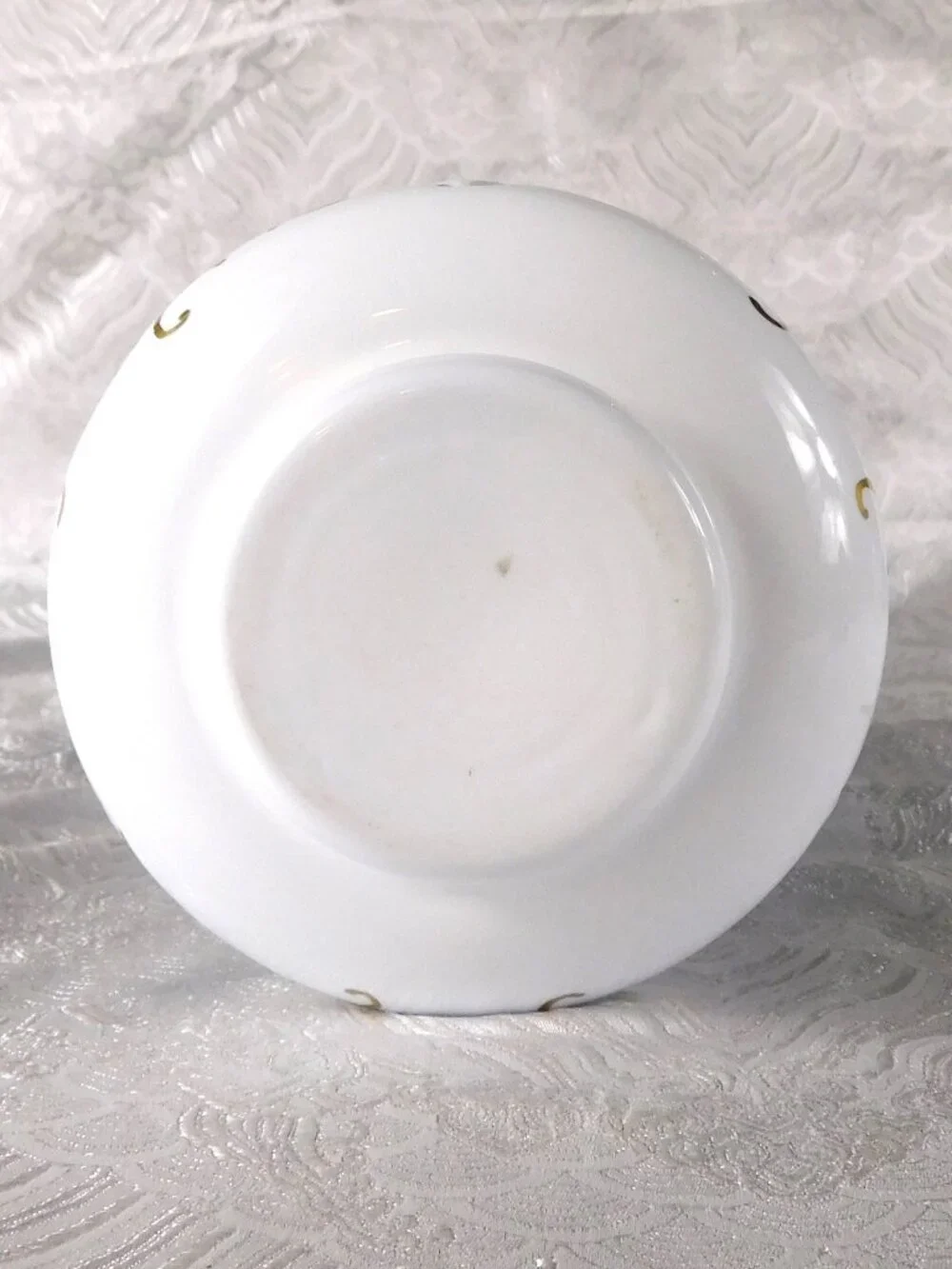 White over Blue Glass Cut to Clear Vase # 27379